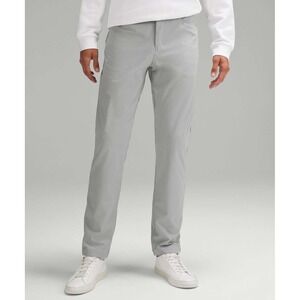 Lululemon ABC 5 Pocket Slim-Fit Pants Men 33x29 Grey Stretch Warpstreme NWT